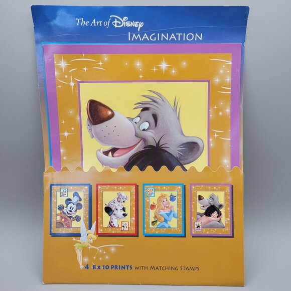 The Art Of Disney Imagination 8x10 Prints Set of 4 AS IS - Picture 1 of 7